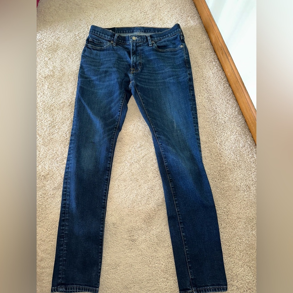Abercrombie & Fitch denim Slim Jeans Medium-Dark Wash 32 x 32
